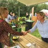 Voorzitter Ingrid Wagenaar in actie